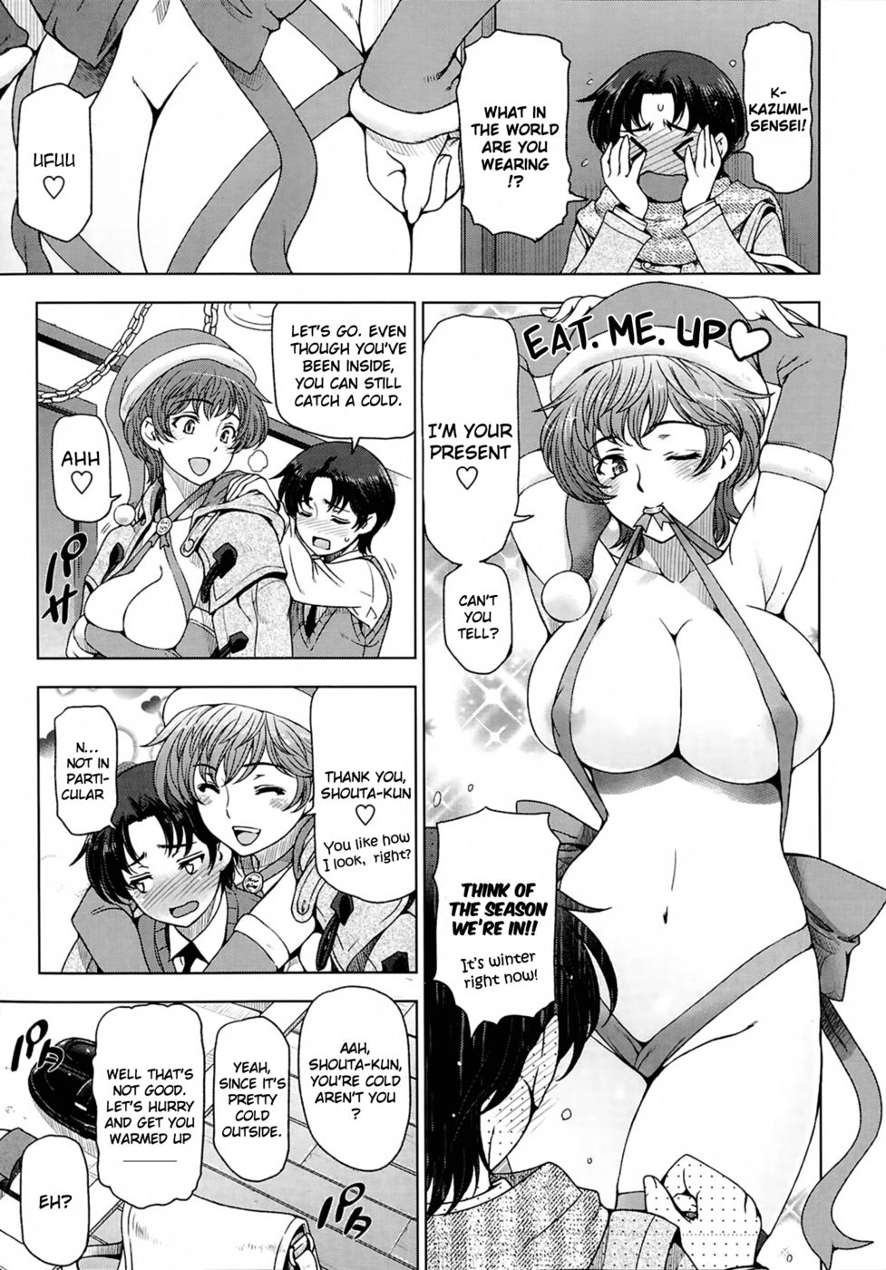 Hentai Manga Comic-A Sensual Christmas Eve - 1st Anniversary-Read-3